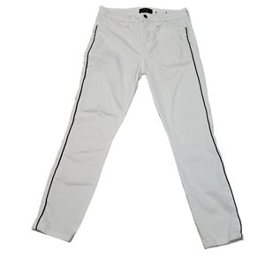 JEN7 White Skinny Jeans